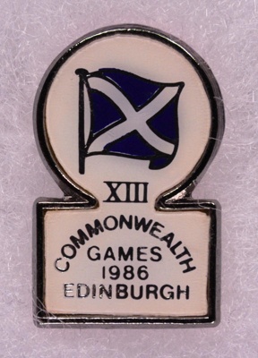 Badge: Commonwealth Games; 1986; GWL-2013-60-4