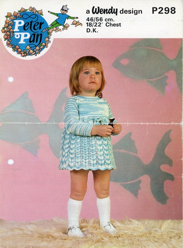 Knitting pattern: Girl's Knitted Dress; Carter & Parker Ltd; c.1970s-80s; GWL-2015-94-5