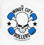 Sticker: The Windy City Rollers; Windy City Rollers; GWL-2019-59-22