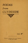 Front cover: Poems from Clydeside; 1950s; GWL-2025-94-3