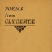 Front cover: Poems from Clydeside; 1950s; GWL-2025-94-3