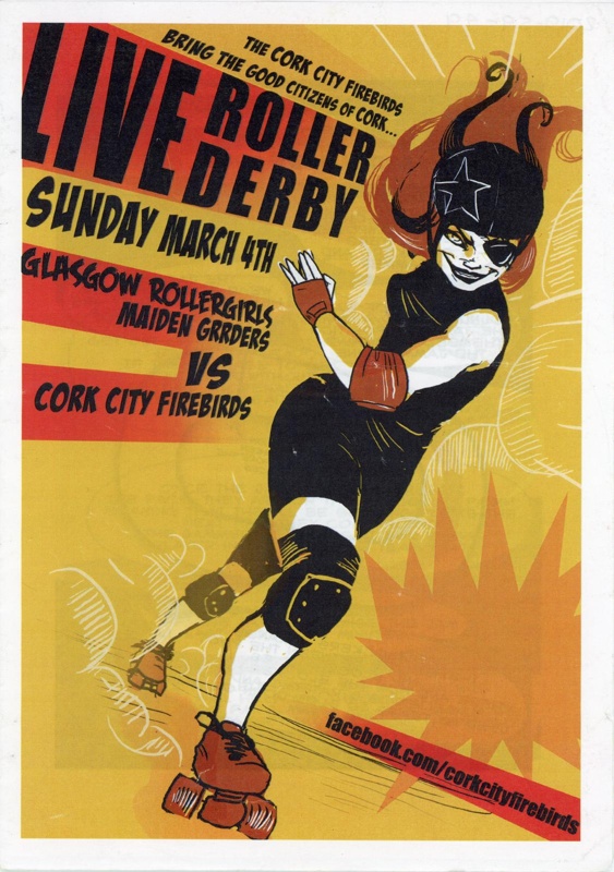 Programme: Cork City Firebirds; Cork Roller Derby; 2012; GWL-2019-59-49