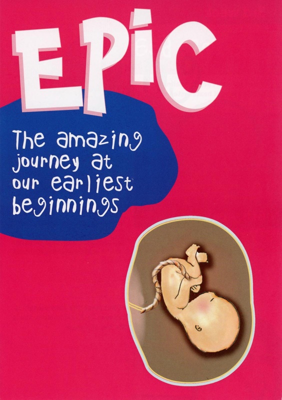 Leaflet (front cover): Epic: The amazing journey at our earliest beginnings; LoveBoth Project; 2018; GWL-2022-152-4