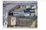 Postcard: Island Sheds, St. Ives No. 1, 1940; Barns-Graham, Wilhelmina; GWL-2022-30-48