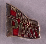 Badge: Labour Party; GWL-2013-50-24