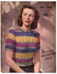 Knitting pattern: Jumper; Munrospun Handknitting Wools No. 6684; GWL-2015-34-81