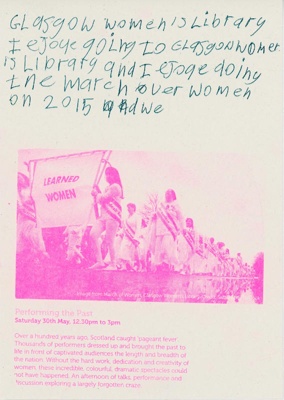 Risograph: Performing the Past; McLellan, Mary Alice; Sept 2021; GWL-2023-25-14