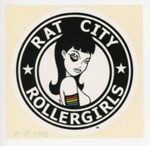 Sticker: Rat City Rollergirls; GWL-2019-91-16