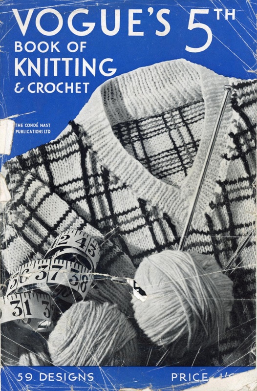 Vogue's 5th Book of Knitting and Crochet; The Condé Nast Publications Ltd; c.1936; GWL-2022-128-4