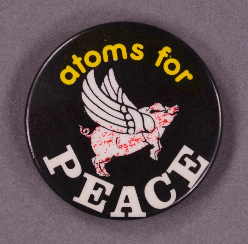 Badge: Atoms for Peace; GWL-2013-59-4