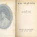 Title page: Way Stations; Robins, Elizabeth; 1913; GWL-2011-11-6