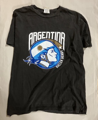 T-shirt: Team Argentina; Team Argentina Roller Derby; 2014; GWL-2025-141-1 T-shirt: Team Argentina; Team Argentina Roller Derby; 2014; GWL-2025-141-1