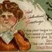 Postcard front: With St. Valentine's Greetings; Watkins & Kracke Ltd; c.1910; GWL-2024-77-22