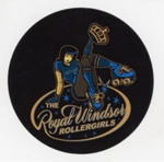 Sticker: The Royal Windsor Rollergirls; Royal Windsor Roller Derby; 2007-18; GWL-2025-118-32
