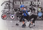 Poster/Programme: PRW Double Header; Portsmouth Roller Wenches; 2019; GWL-2022-120-11