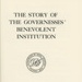 Title page: The Story of the Governesses' Benevolent Institution; J.W.B.; 1962; GWL-2023-116