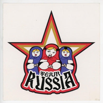 Sticker: Team Russia; Team Russia Roller Derby; 2016-20; GWL-2025-118-18