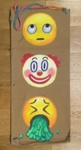 Placard: Three emojis; McAllister, Danielle; 2023; GWL-2023-46-3