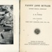 Front page: Fanny Jane Butler: Pioneer Medical Missionary; Tonge, E.M.; 1942-43; GWL-2025-85-2