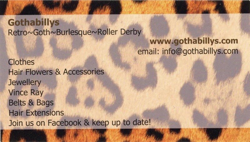 Card: Gothabillys; Gothabillys; c.2010s; GWL-2025-118-77 Card: Gothabillys; Gothabillys; c.2010s; GWL-2025-118-77