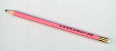 Centenary Pencil; Girlguiding UK; c.2010; GWL-2018-69-14-3