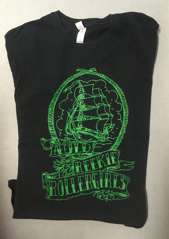 T-shirt: Auld Reekie Roller Girls; Auld Reekie Roller Derby; 2010s; GWL-2019-59-68