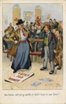 Postcard: Now Madam - Will you go quietly
; C.W. Faulkener & Co Ltd; GWL-2010-61