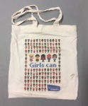 Tote Bag: Girls Can; Girlguiding UK; c.1990s-2010; GWL-2018-69-7