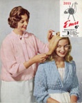 Knitting pattern: Bedjackets; Emu Wools No. 2053; GWL-2014-59-29