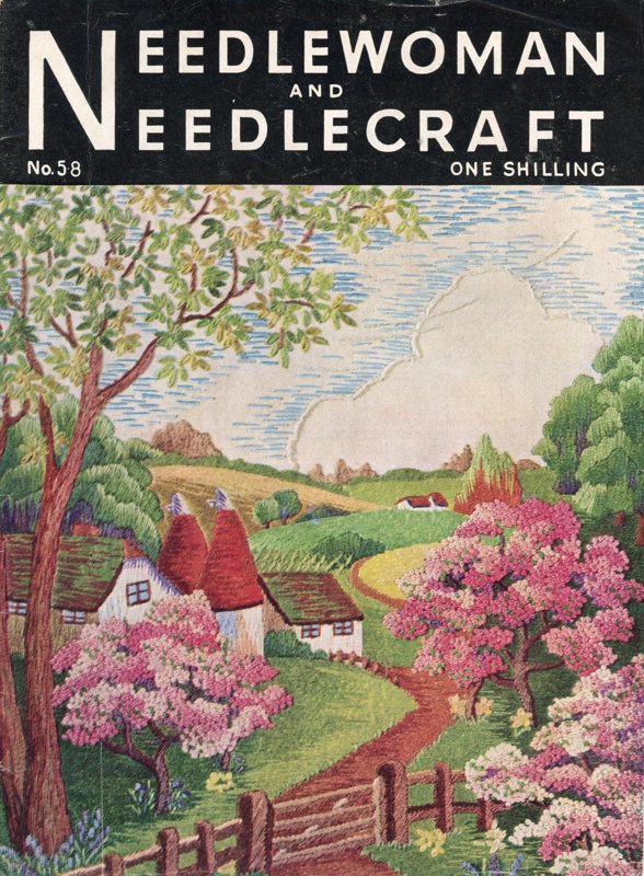 Magazine: Needlewoman and Needlecraft No. 58; Wm Briggs & Co Ltd; April 1954; GWL-2014-24-7