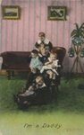 Postcard front: I'm a Daddy; Bamforth & Co Ltd; c.1906; GWL-2025-70-2