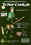 Cover of Roller Derby programme for "The Prisoner of Azkaslam"