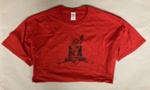 T-shirt: Liberty & Derby For All; Red, White and Bruise Rollers; c.2014; GWL-2015-16-1