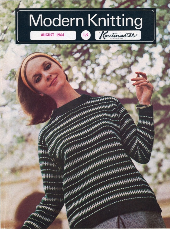 Magazine: Modern Knitting; Knitmaster Publications; Aug 1964; GWL-2016-159-42