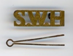 Badge: S.W.H.; Scottish Women's Hospitals; c.1914-18; GWL-2017-96-3