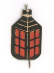 Badge: Florence Nightingale lamp; GWL-2015-8-2