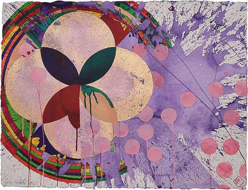Purple Veil - Divine Matter | Max Gimblett