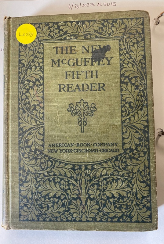 The New McGuffey Fifth Reader; 1901; AR5015 | eHive