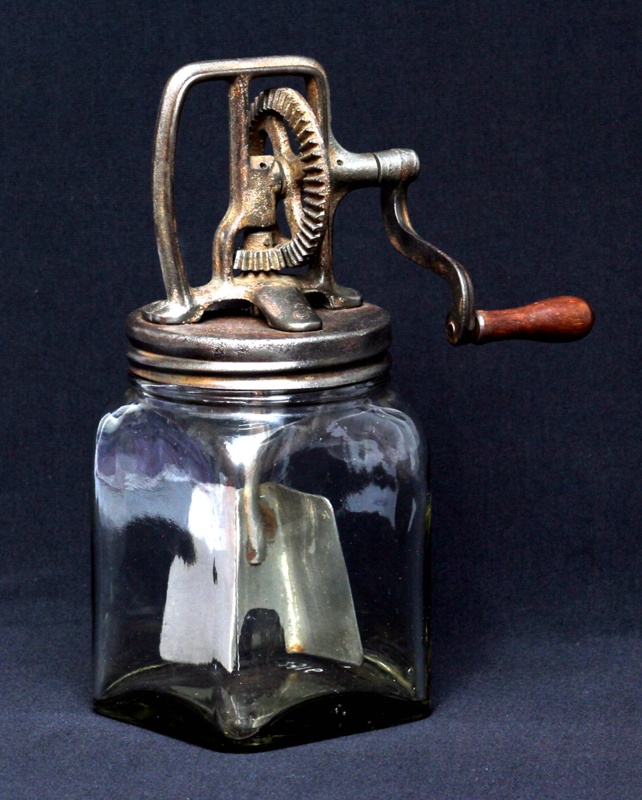 HAND HELD I QUART BUTTER CHURNER; 2316 eHive