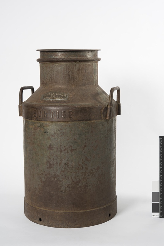 Milk can; Malleys Ltd.; c. 1920-1940; 1980.1284 | eHive