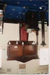 Interior of the masonic temple, 23 Abbott Street, Sandringham; 1995; P8455