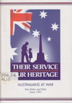 Australians at war; Australia. Department of Veterans' Affairs. Commemorative Activities Section; 1997; B0375