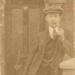 Charlie H. Stevens at 35 Farrant Street, London pre World War I, before emigrating to Australia; 191-; P0019