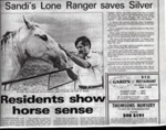 On the death of Jim Bisset's horse, Silver; 1991 May; D0050
