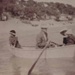 Group in small dinghy at Black Rock; 191-; P1506