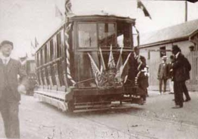 Opening of the Electric Tramway Sandringham-Black Rock; 1919 Mar. 10; P2187