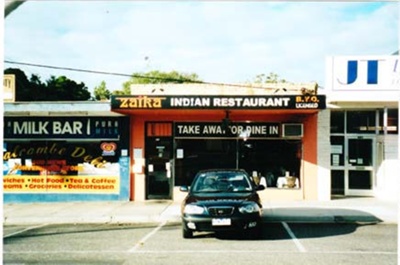 Zaika, Indian restaurant, 459 Balcombe Road, Beaumaris; Nilsson, Ray; 2004 Jun. 1; P9141