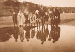 On the beach at Black Rock; 1920?; P0071