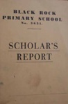 Black Rock Primary School No. 3631 scholar's report; 1956; P8496
