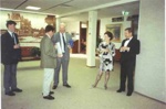 Visit of contingent from King's Lynn to Sandringham, Victoria; Jones, Alan G. (1919-2009); 1993 Nov.; P3083